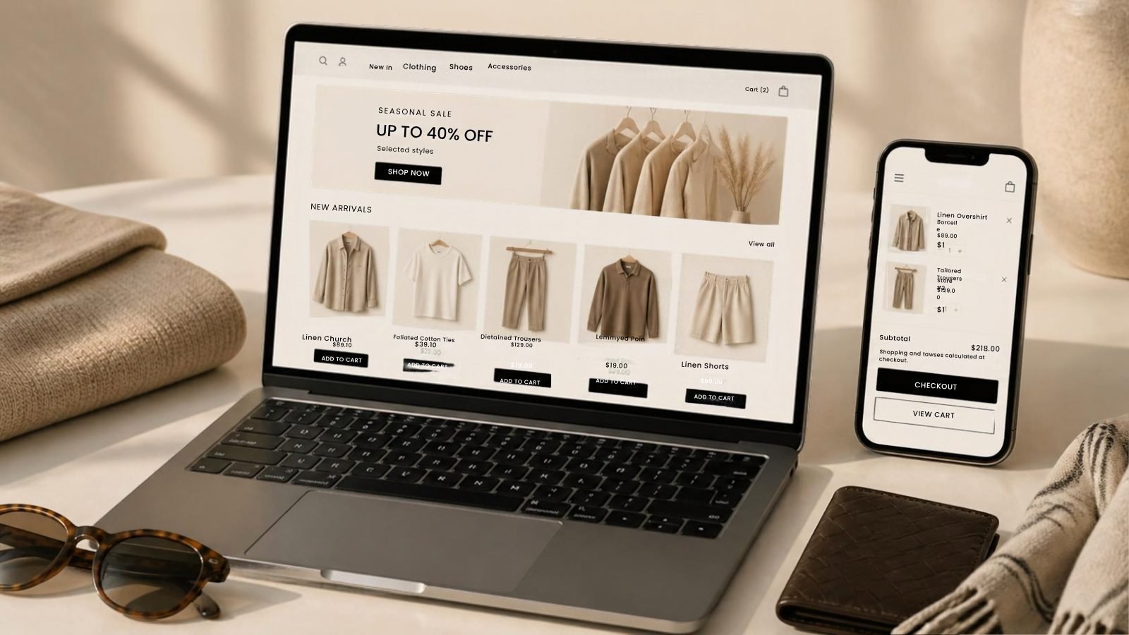 Fashion e-commerce online store